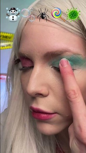 Makeup Transformation with candy 🍬💄✨ #makeup