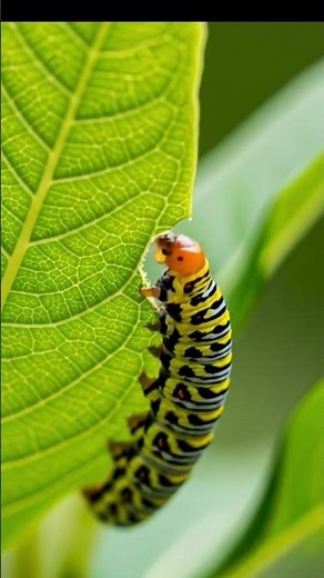 How Caterpillars Eat (and Why They’re So Weird)