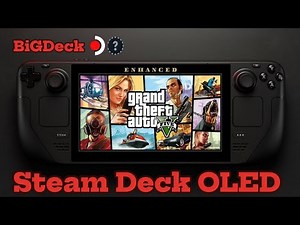 Grand Theft Auto V Enhanced Gameplay on Steam Deck OLED | Immersive Experience