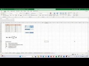 "Panduan Excel Statistik Lengkap: Mean, Median, Modus, Varians, Simpangan Baku, dan Histogram"