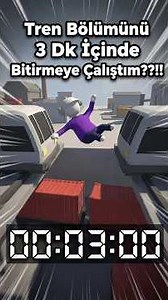 I tried to speedrun Train level... #humanfallflat #speedrun