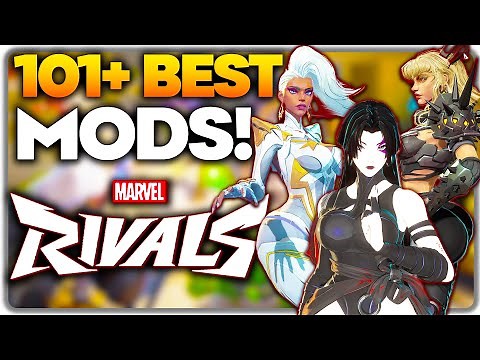 101+ BEST MODS Cosmetics, Skins & ULT Replacer | Mods for Marvel Rivals!