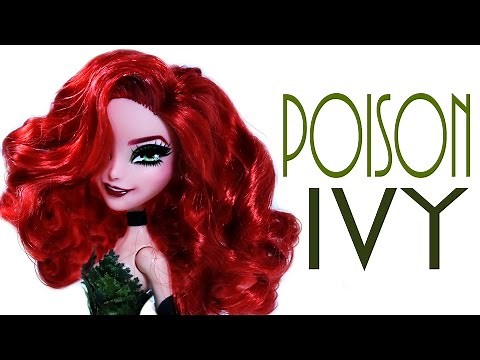 How to make a Poison Ivy Doll [ GOTHAM CITY SIRENS ]
