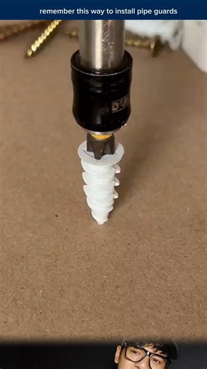 remember this way to install pipe guards