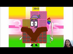 Numberblocks The Rest Of 3800s - 3890s