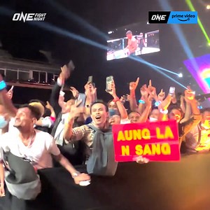 245K views · 20K reactions |  SOUND ON  Hear the Bangkok fans go WILD for Aung La Nsang(Burmese Python)! #ONEFightNight6 | Fri Jan 13 at 8PM ET  FREE on Amazon Prime Video  amazon.com/ofn6  Live on Watch.ONEFC.com (some regions excluded)  Live on ONE Facebook (some regions excluded) | ONE Championship | Facebook