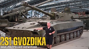 Join us for an in-depth look at the Soviet 2S1 Gvozdika, a remarkable piece of Cold War engineering equipped with a powerful 122mm gun 🧐. | The Australian Armour and Artillery Museum