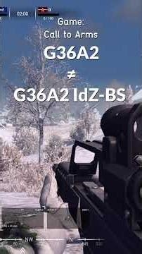 The #idz #g36 of the #bundeswehr makes everything even more confusing.