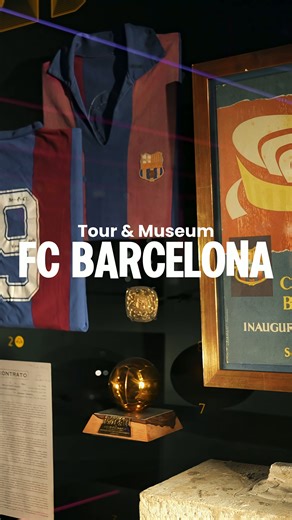 Bar a museum: Legends & trophies! #CampNou