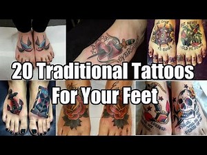 20 Traditional Tattoos For Your Feet | TATTOO WORLD