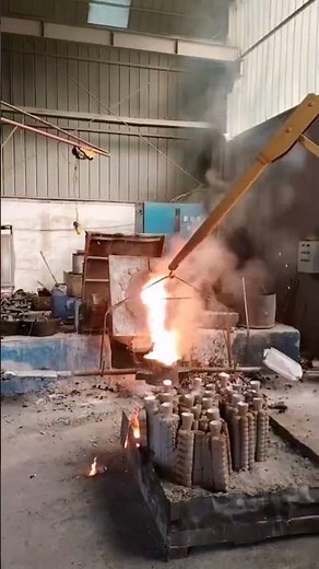 Silica Sol Investment Casting | Precision Metal Casting #Shorts