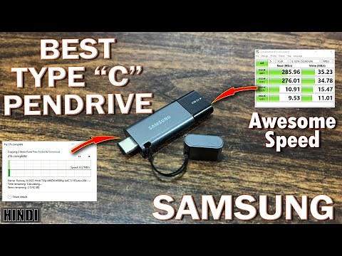Samsung Duo Plus USB Type C Pendrive | Samsung Type C 3.1 Pendrive | Full Review |Speed Test