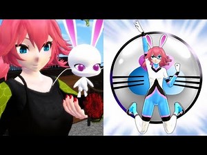 【MMD】Miraculous ☆ Alix Meets Fluff + Rabbit Hero Transformation「Zodiac FANMADE」