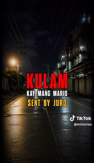 May Nakatayo Raw Sa Likod Mo: Itim na Lihim Tagalog Horror Story