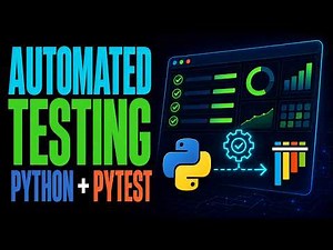 Python Testing Automation Full Crash Course with PyTest | Learn PyTest for Beginners