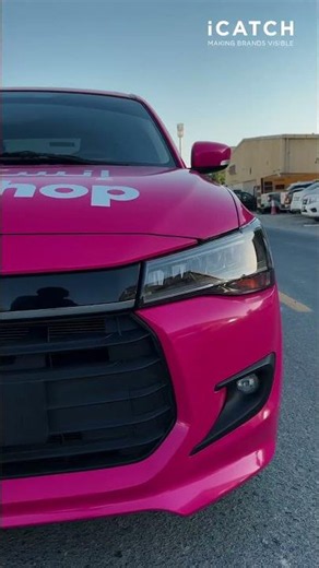 🚚 Instashop Vehicle Branding by iCatch Graphics | Fleet Branding Dubai