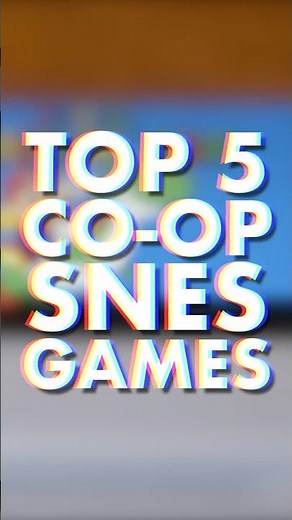 Top 5 Co-Op SNES Games #snes #nintendo #shorts