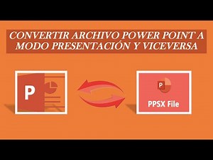 📊 ¡Convierte tus Diapositivas de PowerPoint a Presentación PPSX! 🚀 Tutorial Fácil y Rápido 🔄