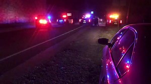 29K views · 123 reactions | BREAKING NEWS: 12:23 a.m. Police just arrested a DWI suspect along the Highway 6 feeder road at Peach Creek Road. He refused to stop for law enforcement and led them on a low-speed pursuit for roughly 15 minutes. We’ll update this tomorrow! (Exclusive video by Rusty Surette) | KBTX Media | Facebook