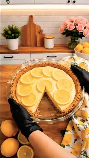 🍋🥧 4-Ingredient Lemonade Pie | Easy No-Bake Dessert