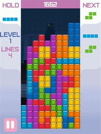 Tetris #15 Line Clear x3 #shorts