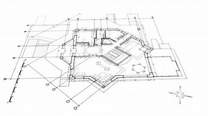 Architecture Design Blueprint Plan Illustration Plan Stock Footage Video (100% Royalty-free) 3422160607 | Shutterstock