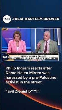Helen Mirren Harassed by Protester in Street