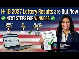 🏆🏆H-1B Lottery Winners: Step-by-Step Guide to Filing Your Petition.