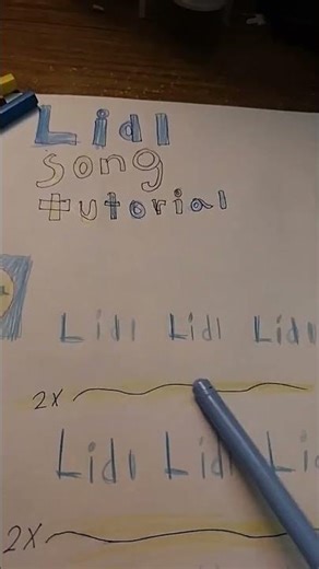 lidl song tutorial 💙💛💙💛💙