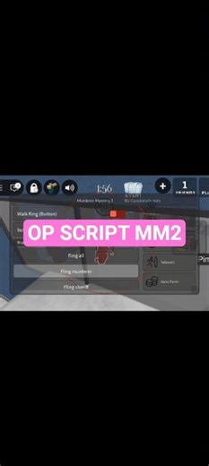⭐ AUTOFARM + FLING + SPEED GLITCH MM2 SCRIPT - #roblox #mm2 #mm2script #scripting #robloxexecutor