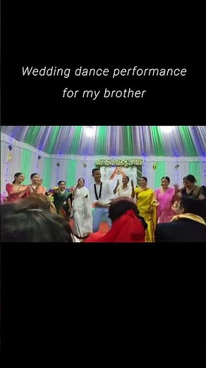 Dance performance for brother ! wedding dance ! shorts video ! wedding dance for brother !