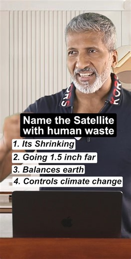 10K views · 199 reactions | Name the Satellite with human waste Did...