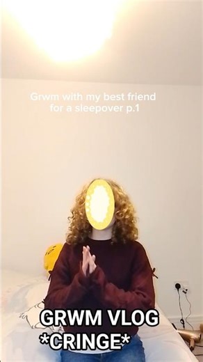 Grwm with my best friend #funny #silly #curlyhair #cringecomedy #shorts