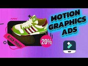 Motion Graphics Ads | Filmora 12 Social Media Post Design