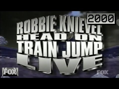 Robbie Knievel Head On Train Jump LIVE! | 2000 FOX Full Special with Original Commercials