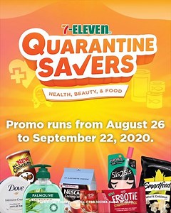 26K views · 337 reactions | Snack up, Glam up, Save up! ✨ Get big savings and discounts up to 50% OFF when you buy your favorite self-care, food, and home essentials at 7-Eleven. The bigger the haul, the more you save! PERIODT!  Promo runs until September 22, 2020 Per DTI Fair Trade Permit No. FTEB -103183 Series of 2020 | 7-Eleven Philippines | Facebook