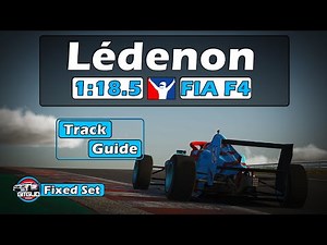 iRacing F4 Circuit de Lédenon Track Guide FIXED - 1:18.5 - 2024 Season 2