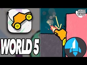JELLYCAR WORLDS Gameplay Walkthrough - World 5 (Apple Arcade)