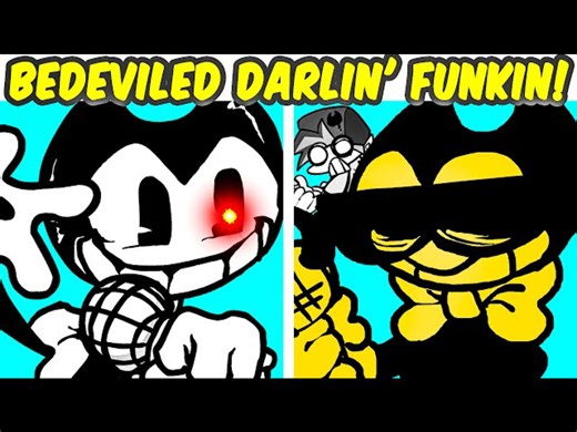 FNF VS Bendy VS Mickey Mouse VS Bedeviled Darlin Funkin