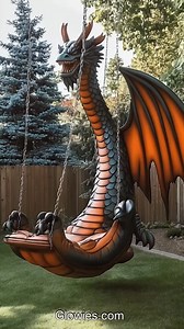 Dragon swing is so awesome 🔥🐲 #dragon #swing | Monique Lula