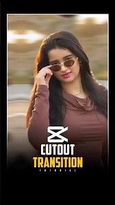How I Create Cutout Transition Tutorial in Capcut 🤯🔥 #edit #capcut #tutorial
