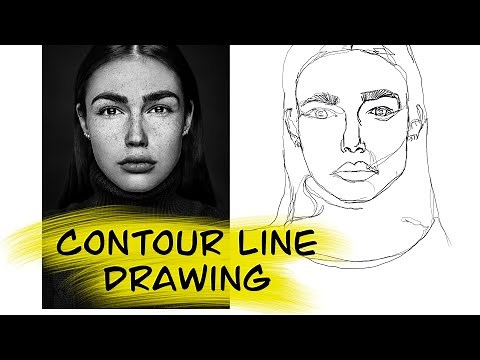How to Create a Contour Line Drawing