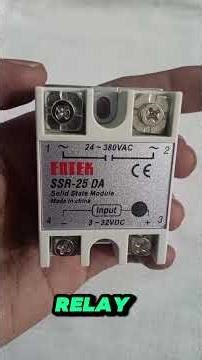 SSR Relay Kya Hai? Solid State Relay Working & Wiring Explained (Urdu/Hindi)