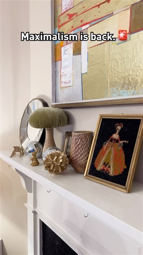 4 comments | Maximalism is back in a big way. Visit your storage unit to break out all the knickknacks for your favorite maximal look. #CubeSmart #maximalism #maximalismdecor #DIY #homedecor #diyhomedecor #livingroomdecor #storage | CubeSmart Self Storage | Facebook