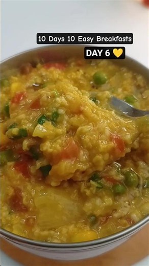 Masala Oats Recipe | Healthy Breakfast in 10 Minutes 🥣 #shorts #healthybreakfast #oats