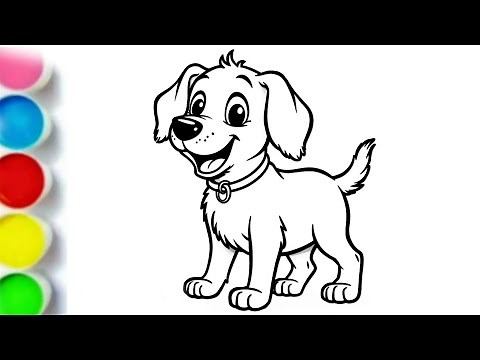 🐶 How to Draw a Cute Puppy | Easy Step-by-Step Tutorial