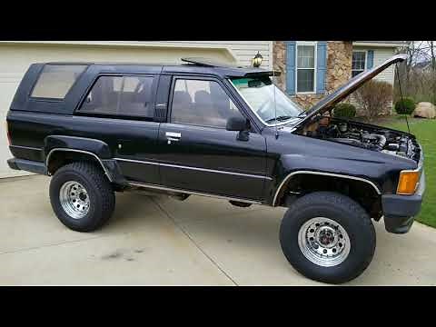 1986 Toyota 4Runner Turbo Walk Around including interior