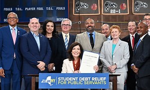 Governor Hochul Signs Legislation to Expand Public Servants' Access to Student Loan Forgiveness