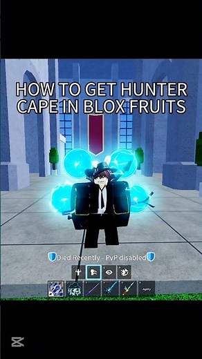 How to get hunter cape in blox fruits #bloxfruits #gamerrobot #roblox