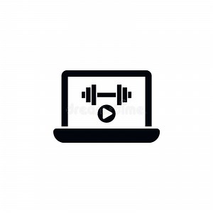 Online Training, Coaching Icon. Simple Glyph, Flat Vector of Online Traning Icons for UI and UX, Website or Mobile Application Stock Illustration - Illustration of seminar, vector: 156312521